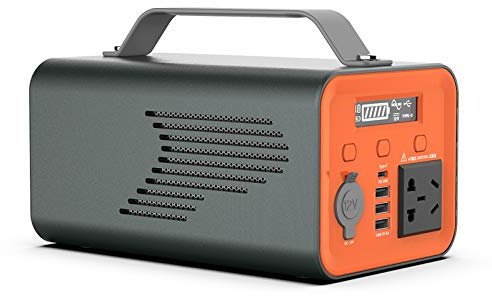 ZXCVBNAS Centrale électrique portative, 220V/230W, Générateur Solaire (N'inclut Pas Les Panneaux solaires) Alimentation Mobile pour Les Voyages de Camping en extérieur