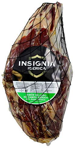 4,5 Kg Jamón Ibérico de Cebo Campo Deshuesado, curación 100% Natural - Jamón Ibérico de cerdos criados en libertad | INSIGNIA IBERICA