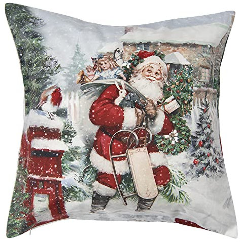 Clayre & Eef KT021.282 Kissenhülle Weiß 45x45 cm