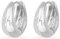 Guido Maria Kretschmer Damen-Creolen 925er Silber 2 Diamant One Size, Silber 32021883