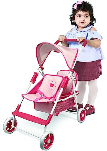 ANIVIA Puppenauto Puppenauto Spielzeugauto (mit Puppe)