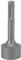 Ground Rod Driver, Steel SDS Max Shank T Post Driver Attachment Universal Drill Tools for SDS Plus Hammer Drill (19mm)