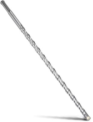 MOXPIFY SDS Plus Foret à béton 12 x 310 mm, avec 4 taillants en carbure et double hélice, pour pierre et pierre naturelle