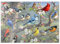 MyPuzzle Bunte Vögel im Blütenbaum - Premium 500 Teile Puzzle - MyPuzzle Sonderkollektion von Puzzle Galaxy