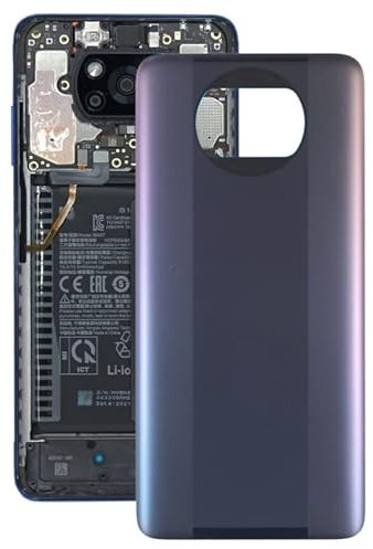 Handy Ersatz Back Cover Akku Backcover für para Xiaomi Poco X3 Pro M2102J20SG Reparaturteil