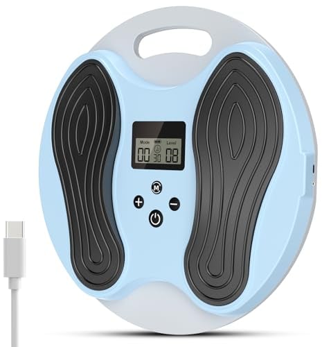Medic Durchblutungs-Stimulator Bein zur Linderung von Bein-Schmerzen, EMS-Fußmassagegerät Verbessert Aktiv die Durchblutung und Verbessert Polyneuropathie, USB-Aufladung und Tragbar