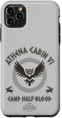 Hülle für iPhone 11 Pro Max Disney Percy Jackson and the Olympians Athena Cabin VI Badge