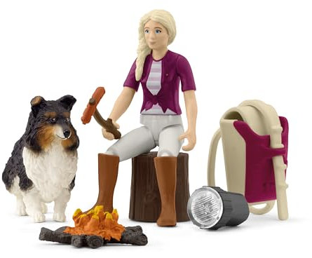 SCHLEICH GmbH Mini Jeu aventurier Barbecue avec Sofia