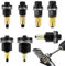 6 Pièces Ecrou a Sertir Manuel,Pince a Insert,Kit Professionnel Outil à Riveter,M3 M4 M5 M6 M8 M10 Insert Fileté Metal,Riveteuse Manuelle