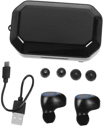 Homoyoyo Earphones Microphone Tws Headphones Comfortable Fit Touch Control for Music Video