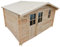 Gardy Shelter Abri de Jardin en Bois Massif de 12m² | Abri à Outils Abri de Rangement Extérieur | Qualité supérieure avec Une épaisseur des parois de 40mm