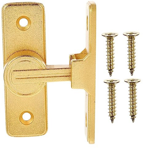 Lurrose tappo close security garage macchine box auto doors serratura ad angolo retto porta serrature porte interne serratura di sicurezza chiusura a ribalta luminosa Lega di zinco Golden