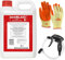Weedkiller 4L Extra Strong | Heavy Duty Weed Killer Spray for Patios, Paths, Drives & Grass | Includes Sprayer Pump | Perfectonish Gloves Included