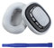 Adhiper Upgraded Replacement AirPods Max Ear Cushions for Airpods Max Over-Ear Headphones, Ear Pads with Durable Mesh Fabric, Softer Foam - Sliver