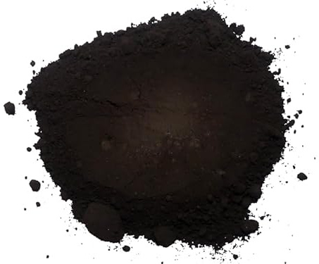 OptiPrixMat Poudre de pigment Noir - 1 kg - Oxyde de fer - Pigment de couleur pour béton, plâtre et chaux