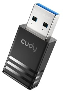 Cudy Wi-Fi 6 Nano USB Adapter AX900 MU-MIMO OFDMA WPA3, WU900 | AX900 WiFi 6, 600+286 Mbps, Compact Design, universal-serial-bus, OFDMA, MU-MIMO, WPA3, Win/macOS/Linux, Driver-Free Install