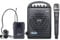Hisonic HS120B Portable PA System with Wireless Microphones, Black