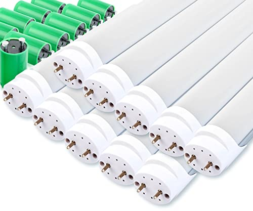 10er Set Showlite LED Röhre 120cm (1200mm Leuchtstoffröhre, T8 G13, 1790 Lumen, 4500 Kelvin, Tageslichtweiß, Leistung: 18W)