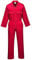Portwest S999 Herren Euro-Arbeitskleidung Polycotton Overall Arbeitsanzug Rot, XL