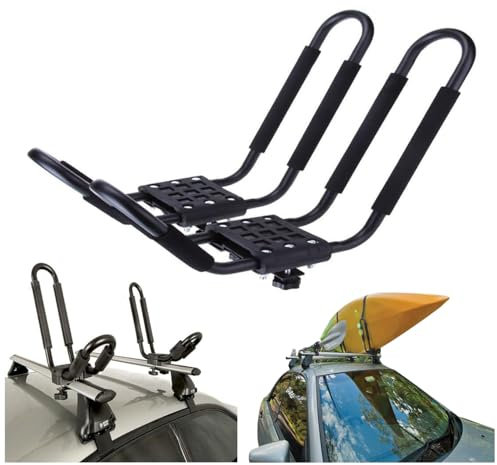 Ego Universal j-bar Rack HD Kajak Carrier Kanu Boot Surf Ski Dach montiert auf Car SUV Querträger
