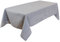 FRANK FLECHTWAREN Tischdecke, Tafeldecke Melange (grau) 135 x 230 cm