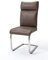 123wohndesign 2 Stühle Rabea, Schwinger, Schwingstuhl, Freischwinger, braun