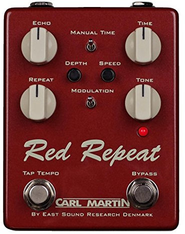 CARL Martin Red TT Repeat mit Tap Tempo