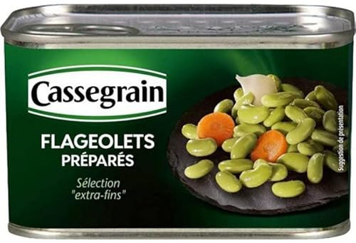 Cassegrain Flageolets Cuisinés Extra Fins 400g (lot de 5)
