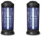 2er Set elektrische Profi Stechmückenfallen Insektenvernichter mit UV Licht, Lampe für Räume bis jeweils 600 m²