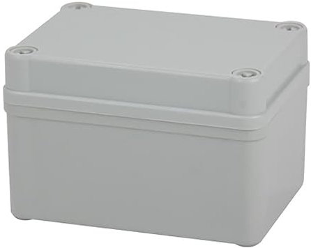 Abzweigdose, Kunststoffgehäuse, wasserdichtes Gehäuse, wetterfest, Abzweigdose für den Außenbereich, DIY, elektronischer ABS-Kunststoff, Projektdose (80 x 110 x 70 mm)