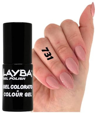 LAYLA Smalto semipermanente LAYBA GELPOLISH N.731 Nude TBT