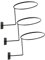 Perfeclan 3er Pack Wandhalter Helmablage Helmhalter fr Fahrradhelm Motorradhelm Reithelm