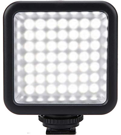 Kamera Video Licht, LED Lampe Kamera 49 LED Light Panel Lampe, LED Video Light Panel für Camcorder für DSLR-Kamera