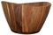 ALEXE ® Saladier de haute qualité en bois d'acacia, grand bol à salade et à fruits en bois, bol de, dimensions 30 x 17,5 cm