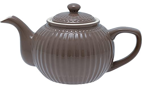GreenGate [W] Teapot Alice Dark Chocolate
