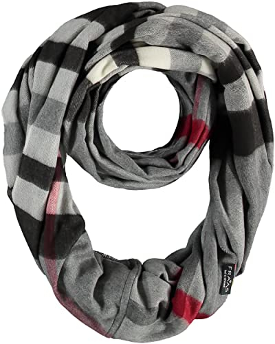 FRAAS Cashmink Loop Schal 75 x 70 cm - Weicher als Kaschmir - Made in Germany - Karierter Schlauch-Schal für Damen
