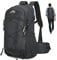 Bestcool 50L Wanderrucksack, Arbeitssparender Rucksack für Männer Frauen Hängesystem Tagesrucksack Leicht atmungsaktiver Campingrucksack Wasserabweisend für Outdoor Camping Reisen Klettern