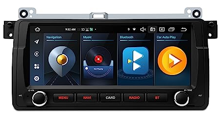 XTRONS 8.8 Zoll Android 12 Autoradio Octa Core 8+128 QLED 1280 * 480 IPS Bildschirm CarAutoPlay Android Auto 4G LTE ROHM DSP Bluetooth GPS mit Navi Optional OBD DVR DAB Für BMW E46 M3 Rover 75 MG ZT