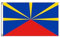 Stormflag Drapeau Région de la réunion 60x90cm Drapeau La Réunion 2x3ft polyester 90g avec œillets et Double couture