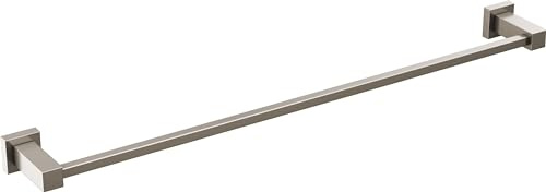 Delta Wasserhahn Velum Einzelhandtuchstange, gebürstetes Nickel, Handtuchhalter, Wandmontage, Handtuchhalter, Edelstahl, IAO20824-SS