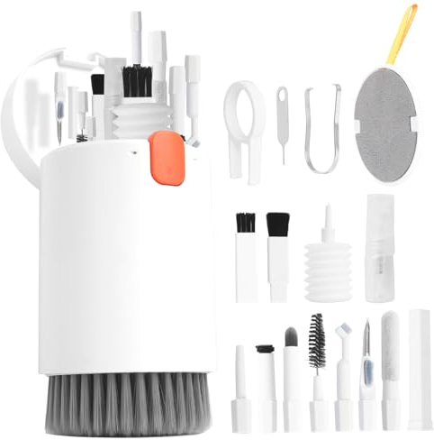 20-in-1 Laptop Screen Keyboard Cleaning kit, Cell Phone Cleaning kit, Airpod Cleaning kit, Electronics Cleaning kit for Mobile Phones, Tablets, Computers, Computer Monitors, TV Camera Lenses