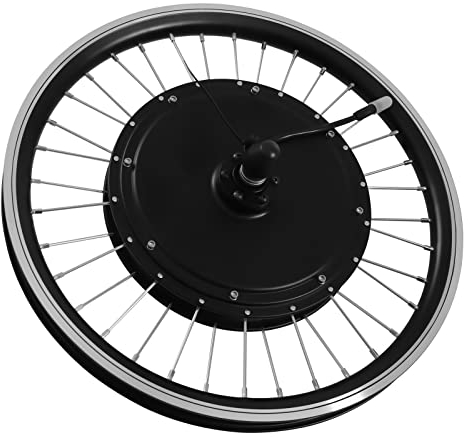 DeeDuud 20 Zoll Ebike Umbausatz 500W Ebike Conversion Kit mit LCD-Anzeige und Daumenknopfgriff Elektrofahrrad Umbausatz (Hinten)