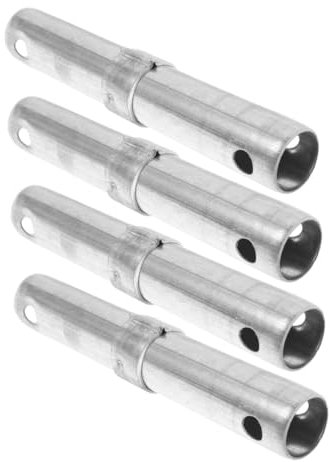 jojofuny 4 Stück Geschmiedete Gerüstkupplungen Aus Stahl Abnehmbare Verbindungsstangen Mit Verdickten Gelenken Hochbelastbare Gerüstbefestigungen Für Mobile Metallgerüste