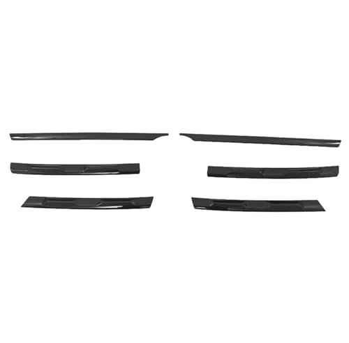 Grill Front Für VW Für Tiguan MK2 2016 2017 2018 2019 2020 2021 Front Stoßstange Mesh Mitte Grille Grill Formleisten Abdeckung Trim Doppelsteg Nieren Vorne Grill