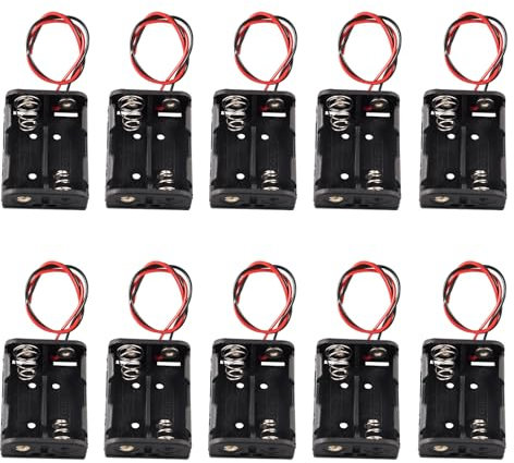 hrsyyl 10pcs A23 Battery Holder (2 Slots)
