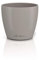 Lechuza Classico Color 10 Deco 16662 Pot de Table Marron Sable Surface Mate Ø 11 x 10 cm