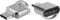 SD Card Reader, USB C Micro SD Card Reader with Keychain, Type C to Micro SD SDXC SDHC TF Memory Card Reader with USB C Micro OTG to USB 3.1 Adapter for Samsung Galaxy Laptops Phones and More (Silver)
