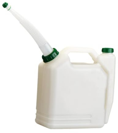 Milageto Pot de contraste de botella de mezcla de aceite, motor de 2 tiempos, combustibles mezclan un contenedor de de gran capacidad para motosierras, 1.5 L