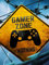 Plaque déco Gamer Zone pour Gamer Gaming en Aluminium 20x30 cm