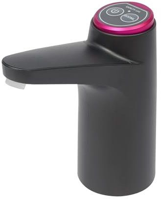 Wasserflaschen Pumpe, USB-Lade Tragbare Automatische Trinkwasserpumpe, Wasserspender Für Zuhause, Büro Küche Camping Schwarz